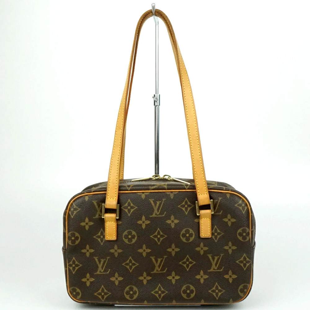LOUIS VUITTON Cite Monogram Canvas Brown 2way Shoulder Bag